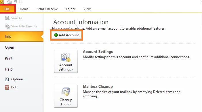 مدیریت ایمیل با اوتلوک