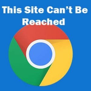 ارور This site can’t be reached