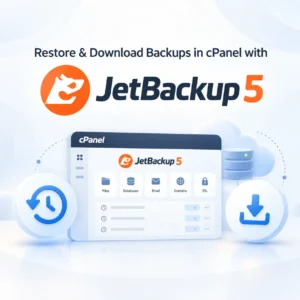 آموزش ریستور و دانلود بکاپ در سی پنل با JetBackup5