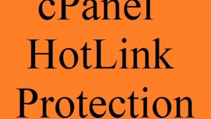 آموزش فعال سازی Hotlink Protection در سی پنل آموزش فعال سازی Hotlink Protection در سی پنل