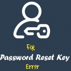 آموزش رفع خطای Could not save password reset key to database در وردپرس