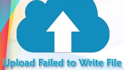 آموزش رفع ارور Upload: Failed to Write File to Disk در وردپرس آموزش رفع ارور Upload: Failed to Write File to Disk در وردپرس