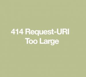 آموزش رفع ارور 414 Request URI Too Long