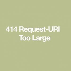 آموزش رفع ارور 414 Request URI Too Long