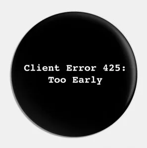بررسی کد وضعیت 425 Too Early