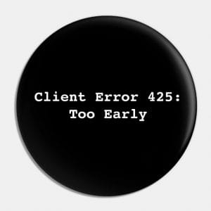 بررسی کد وضعیت 425 Too Early