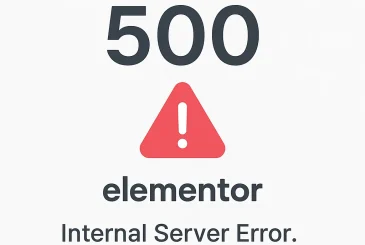 رفع خطای 500 المنتور