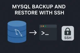 آموزش تهیه بک آپ و ریستور MySQL با SSH