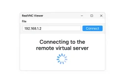 اتصال به سرور مجازی با RealVNC Viewer