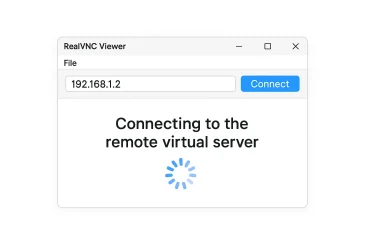 اتصال به سرور مجازی با RealVNC Viewer