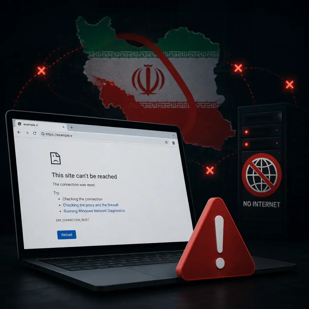 هاست های ایران و علت های رایج باز نشدن آن!