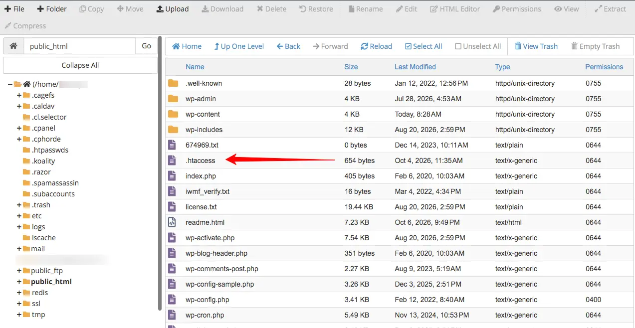 فایل .htaccess